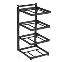 Multi-layer Under-Sink Kitchen Storage Rack for Pots and Pans, Adjustable Cabinet Organizer