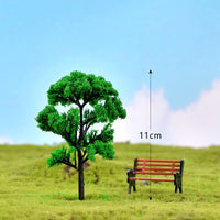 Miniature Artificial Banyan Tree & Pine Tree for Micro Landscape Decor