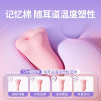 Kunkun Duck Flower Noise-Cancelling Earplugs for Sleep, Small Ear Canal, Reusable