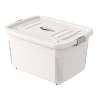 Thickened Household Storage Box with Lid, Large Plastic Organizer for Sundries and Toys, Multi-size