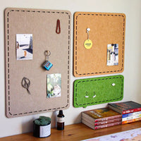 Felt Board Photo Wall Display Pin Board for Pictures, Sound Absorbing Bulletin Board for Nursery, No-Drill