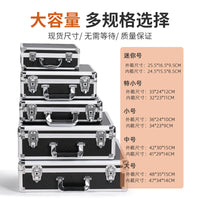 Aluminum Alloy Portable Tool Case with Foam or Empty Interior for Electricians and Equipment