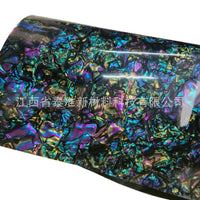 PVC Abalone Shell Veneer Sheet for Inlay Crafts and Decoration