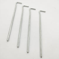Heavy Duty 7-Shape Tent Stakes for Outdoor Camping and Canopies