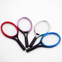 Dollhouse Miniature Tennis Racket and Ball Set