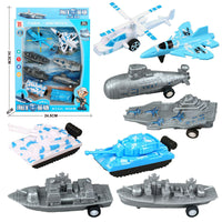 Mini Police Car Set Model Toy Cars Pocket Toy Set Small Car Gift Wholesale