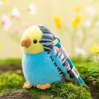 Cute Parrot Plush Toy Keychain Backpack Charm