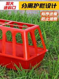 Automatic Poultry Feeder and Waterer Set for Chickens Ducks Geese