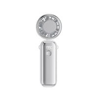 Portable Foldable Neck Fan with Cooling Plate, Ultra-Quiet USB Rechargeable Mini Fan for Personal Cooling