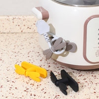 Silicone Cable Organizer Clips for Kitchen Appliances and Data Cables