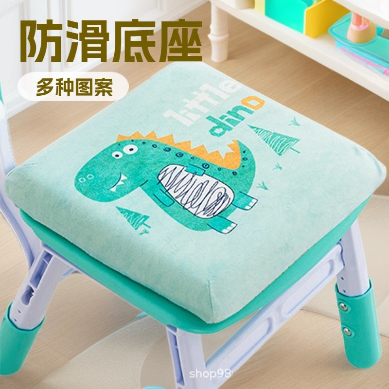 Thickened Plastic Kids Chair with Backrest for Kindergarten and Home Dining
