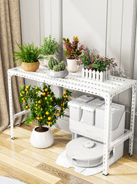 Iron Art Plant Stand for Potted Plants and Greenery, Customizable Multi-tier Storage Rack for Balcony and Garden