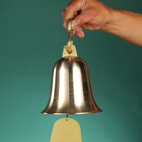 Large Brass Temple Bell Wind Chime for Schools and Alarms