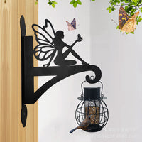 Decorative Wall Hooks for Bird Feeders and Home Decor, Fairy and Animal Designs