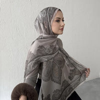 Gradient Chiffon Scarf Shawl for Women