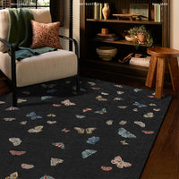 Vintage Belgian Velvet Living Room Rug - Waterproof, Non-Slip, Wear-Resistant Floor Mat