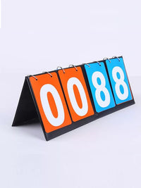 Portable Multi-Sport Flip Scoreboard for Basketball, Billiards, Table Tennis, and More