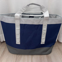 35L Oxford Cloth Insulated Beach Tote Bag for Travel & Picnic