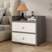 Bedside Table, Small Nightstand with Storage, Modern Minimalist End Table for Bedroom