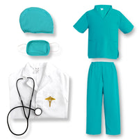 Kids' Doctor Nurse Surgeon Role Play Costume Set