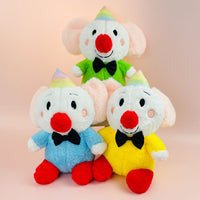 Circus Clown Rabbit Plush Toy for Claw Machine, Kids' Gift, Wholesale Event Prize