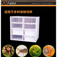 Reptile Breeding Drawer Cabinet for Spiders, Lizards, Snakes, and Amphibians