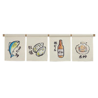 Japanese Style Izakaya Noren Curtain for Restaurants and Bars