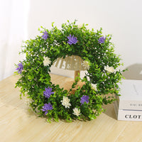 Wildflower Spring Wreath for Front Door & Garden Fence Decor