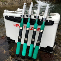 Telescopic Mini Fiberglass Sea Fishing Rod Portable Lure Casting Pole