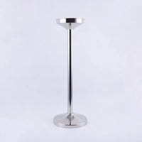 Thickened Stainless Steel Floor-Standing Ice Bucket Stand for Bars and Parties