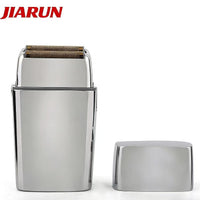 Rechargeable Electric Shaver for Men, USB Charging, Bald Head and Beard Trimmer, Metal Razor