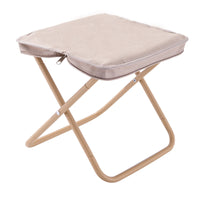 Ultralight Carbon Steel Folding Camping Chair Portable Fishing Stool Mini Pocket Seat