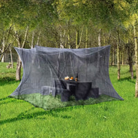 Portable Outdoor Camping Mosquito Net Tent for Travel, Large Square Bed Canopy