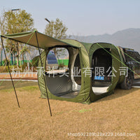 Instant Pop-Up Car Tailgate Tent for Camping and Outdoor Activities
