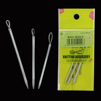 SKC Nylon Yarn Small Knitting Needles for DIY Handcrafts, Colorful Aluminum Crochet Hooks