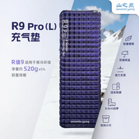 Shanzhiquan R9 Pro Outdoor Camping Sleeping Pad Inflatable Portable Folding Lightweight Ground Mat Overnight Mattress