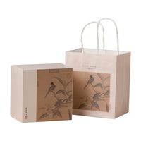 Pipa Tea Set Gift Box with Handle Bag for Cups, Bowls, and Pots