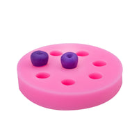 Fruit Series Silicone Molds for Fondant Cake Decoration, DIY Plaster & Clay Crafts - Strawberry, Orange, Blueberry, Raspberry