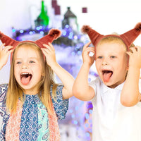 Squirrel or Monkey Tail and Headband Animal Costume Set for Kids