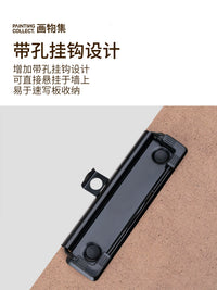 Miya 8K Sketch Board Set with A4 Portable Writing Board for Art Students, Wooden Drawing Board with Clip and Hook