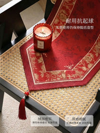 Chinese Wedding Table Runner for TV Cabinet Coffee Table Dining Table Decoration
