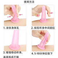 Silicone Cupping Therapy Set for Face and Body - Vacuum Suction Cups for Massage, Scraping, and Meridian Health