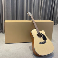 Rectangular Electric Guitar Shipping Box with Bubble Wrap for 41-inch Guitars