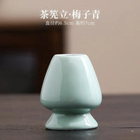 Japanese Matcha Whisk Holder Ceramic Stand for Tea Ceremony