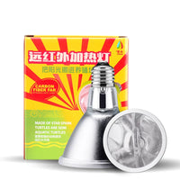Reptile Infrared Heat Lamp with Anti-Scald Guard for Terrariums, Chameleons, Tortoises, Lizards