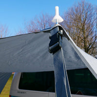 Car Side Awning for RVs and Camping, UV Protection, Trunk Extension Canopy