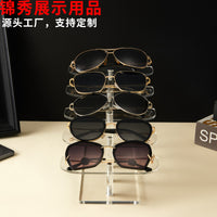 Acrylic Multi-Layer Eyeglass Display Stand for Sunglasses and Optical Frames