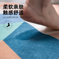 Nordic Morandi Green Plant Bathroom Mat Absorbent Non-Slip Quick Dry Floor Mat for Bathroom Entrance