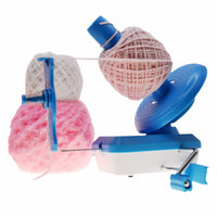 Large Hand-Operated Yarn Ball Winder for Knitting and Crocheting