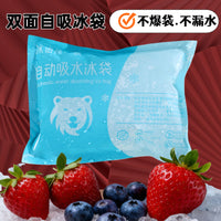 Reusable Ice Pack for Express Delivery, Cold Chain, Fresh Food, Seafood, Fruit Preservation - Self-Absorbing Ice Bag